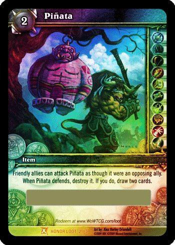World of Warcraft Trading Card Game Fields of Honor Single Card