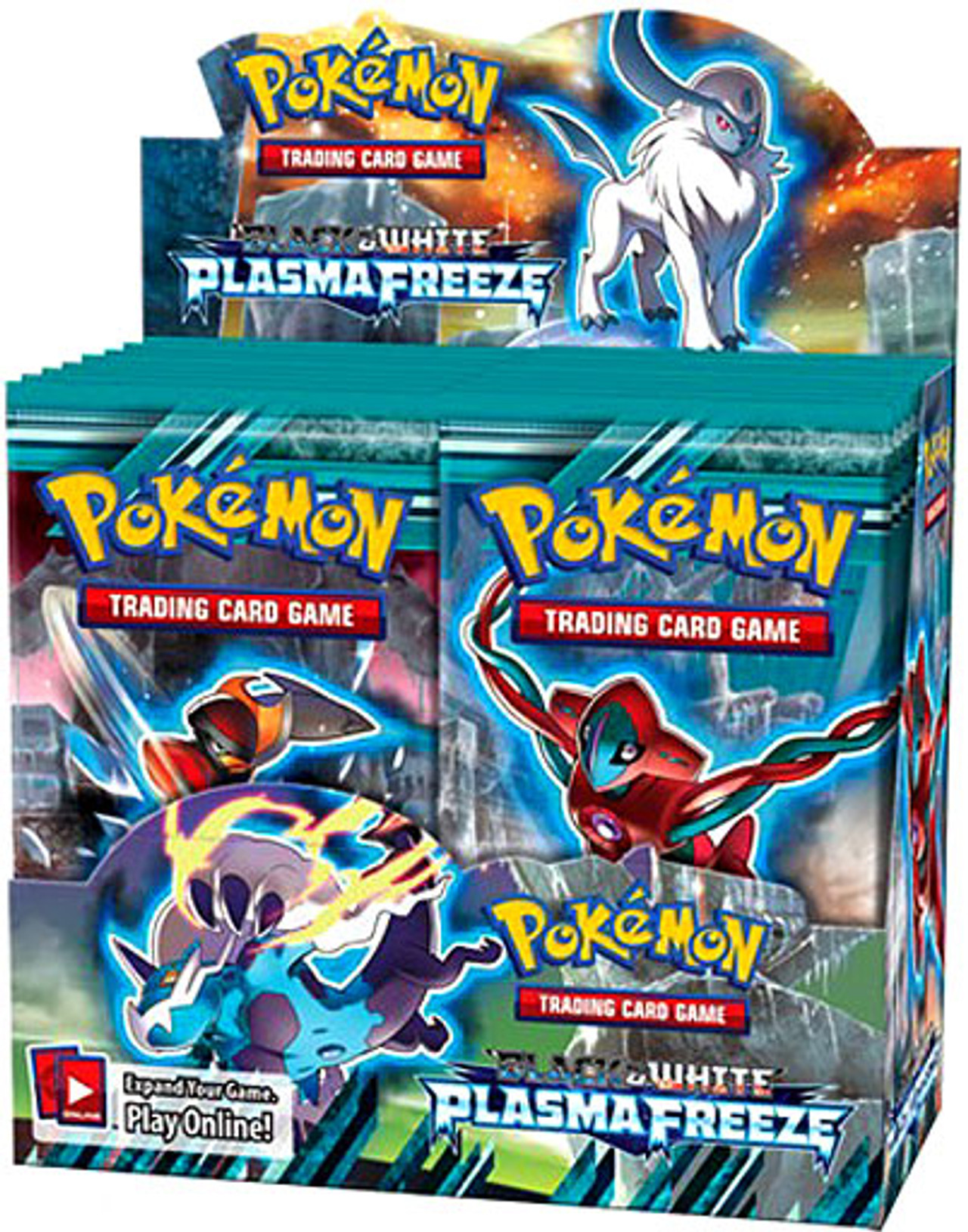 Pokemon Trading Card Game Black White Plasma Freeze Booster Box 36 Packs Pokemon USA ToyWiz