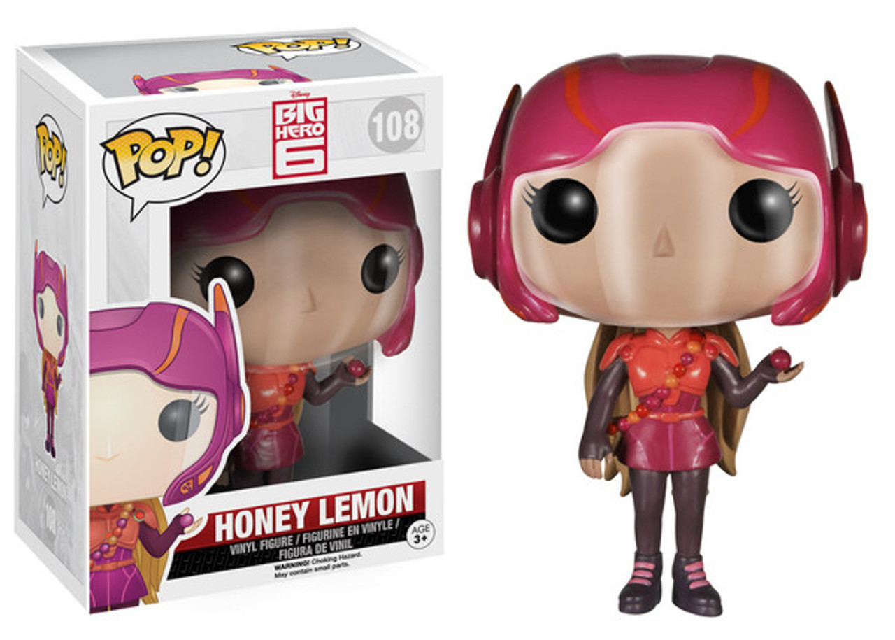 Funko Disney Big Hero 6 Pop Disney Honey Lemon Vinyl Figure 108 Toywiz 3799