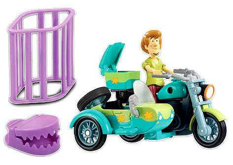 Scooby Doo Scooby Bike Sidecar Playset Includes Shaggy Zoink ToyWiz