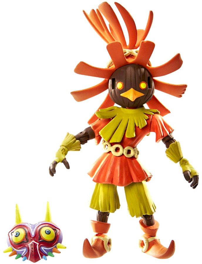 World of Nintendo Legend of Zelda Skull Kid with Mask 4 Action Figure