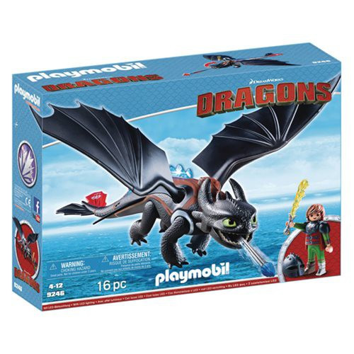 Playmobil Dragons How to Train Your Dragon Hiccup Toothless Set 9246