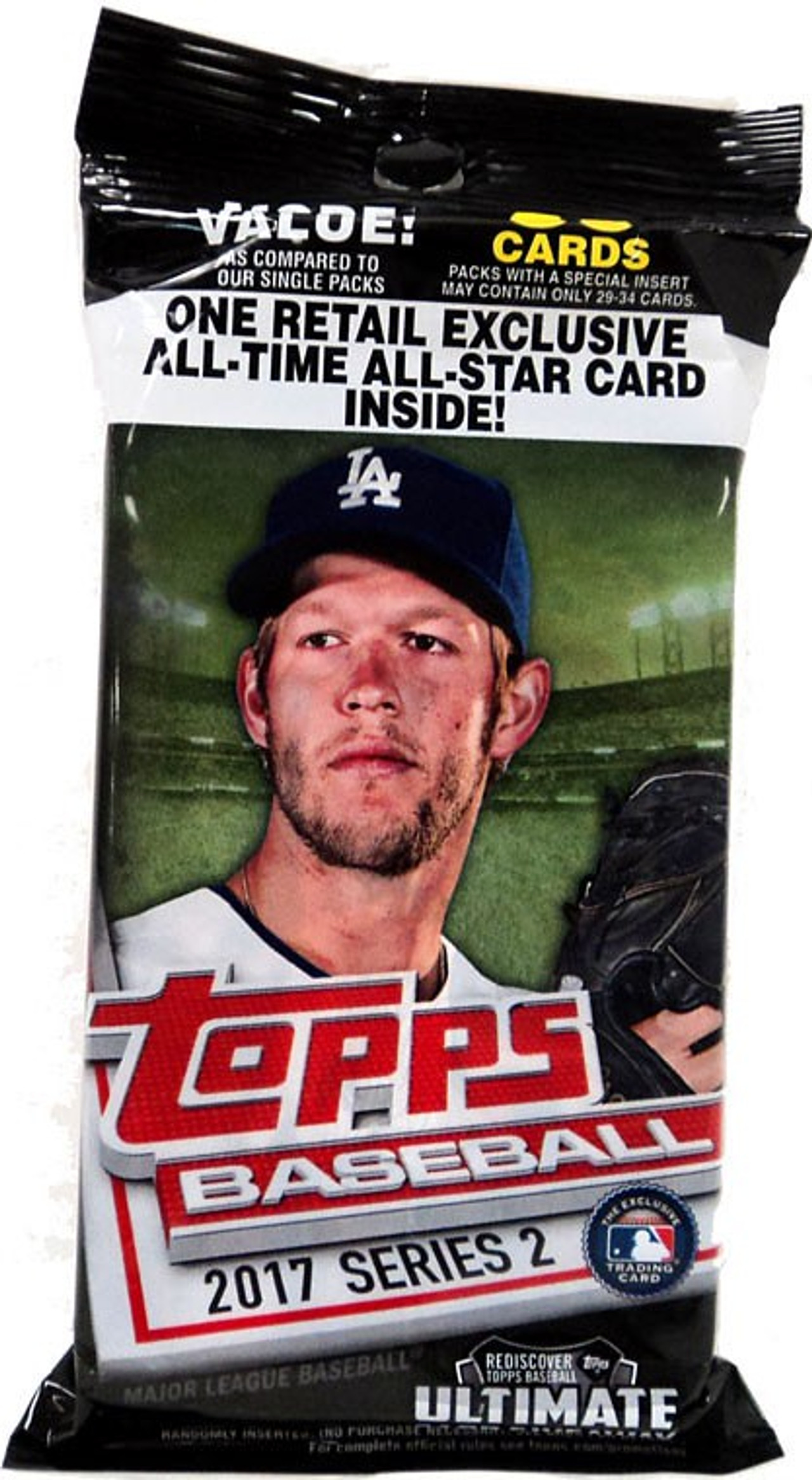 MLB Topps 2017 Series 2 Baseball Trading Card VALUE Pack 36 Cards ToyWiz