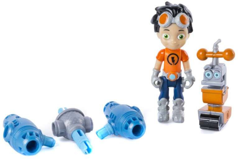 Nickelodeon Rusty Rivets Build Me Rivet System Rusty Crush Figure Set