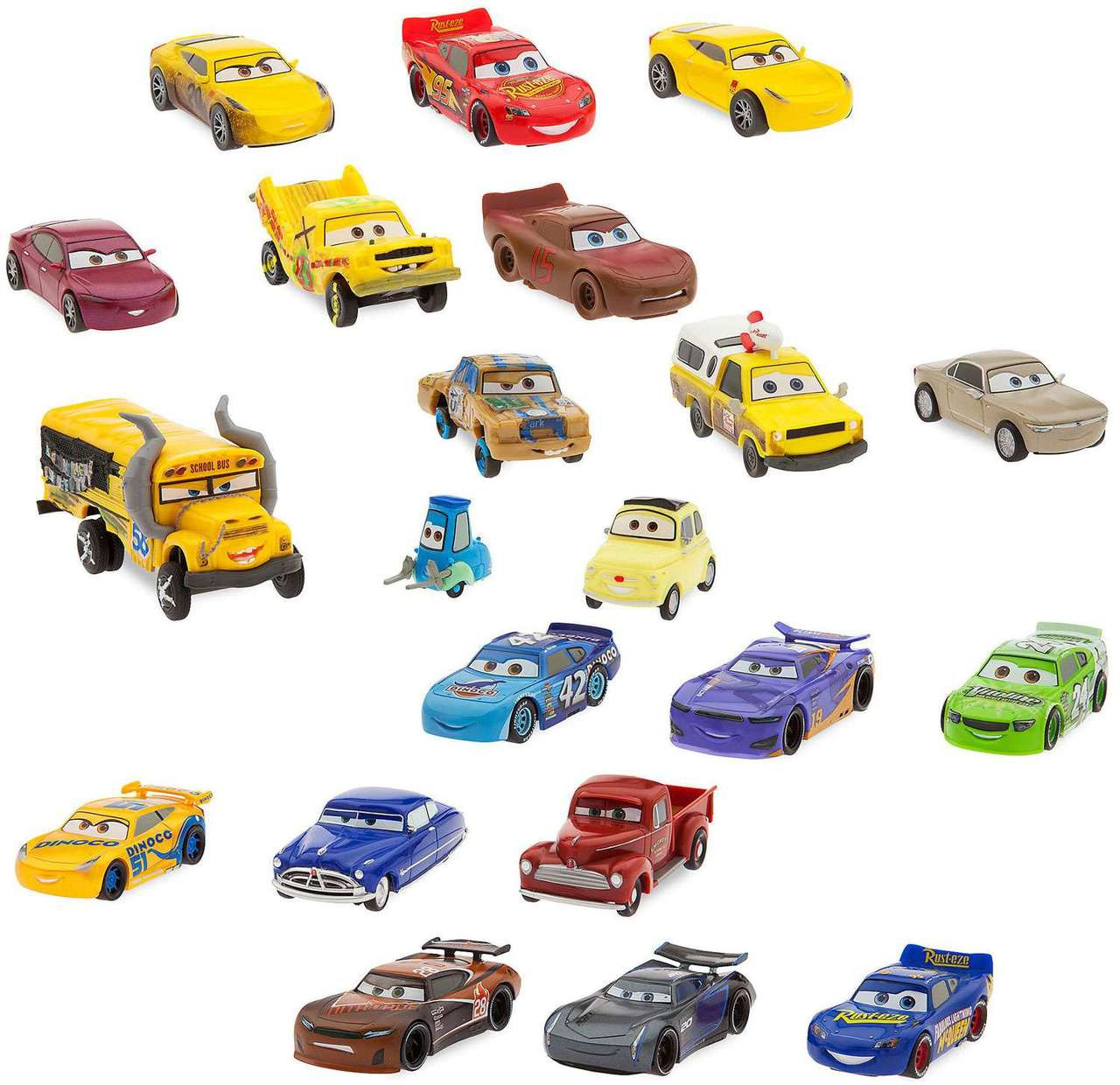 Cars 3 Reise-Set – Mit Stiften, Stempeln, Malbuch Und Aufklebern
