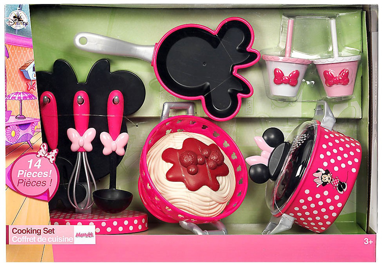 Disney Minnie Mouse Cooking Set Exclusive Playset 2017 Set 5 Damaged   Minniecookingset17dp  02248.1516140315 