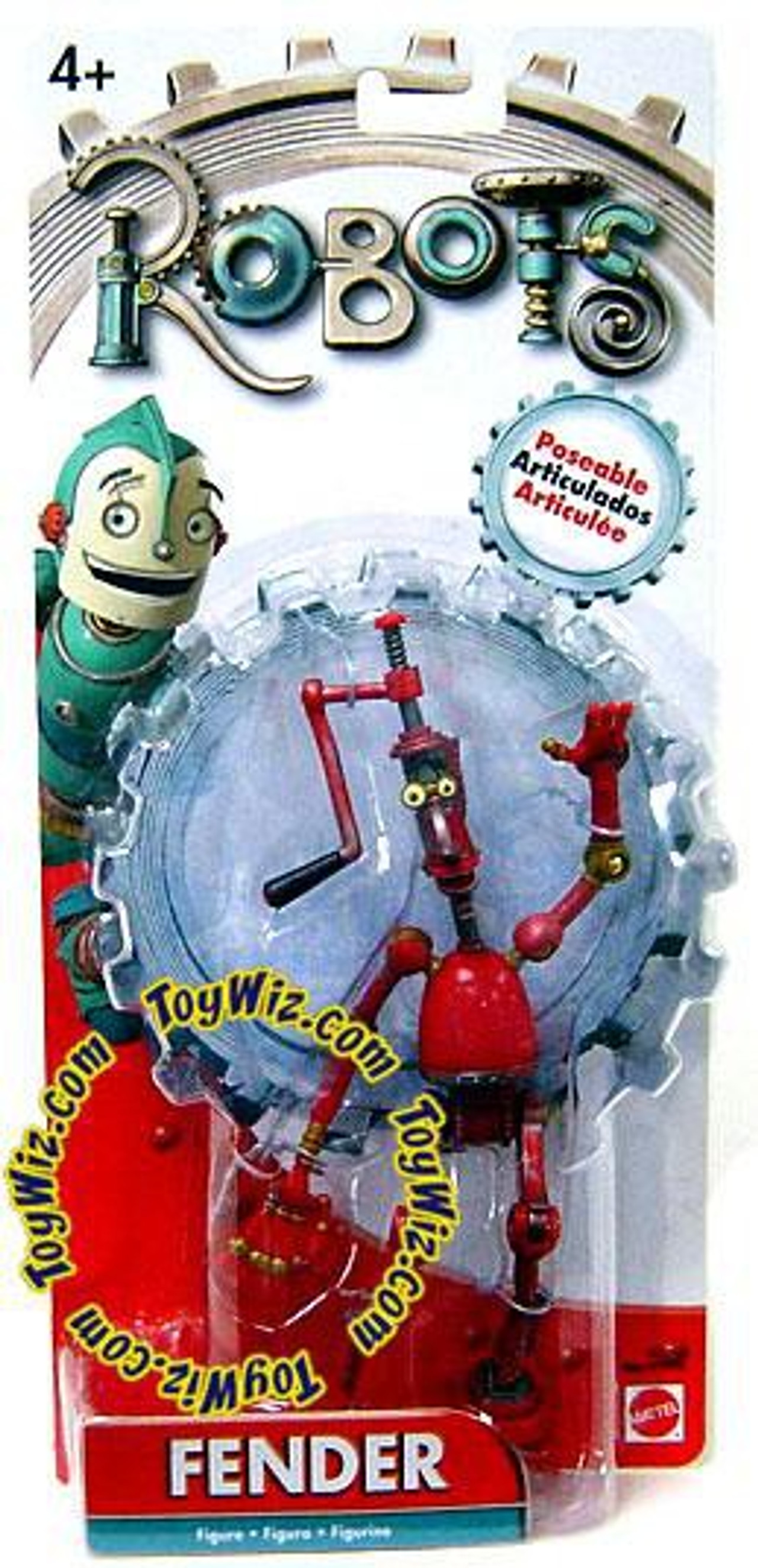 Robots Fender 5 Action Figure Mattel Toys ToyWiz