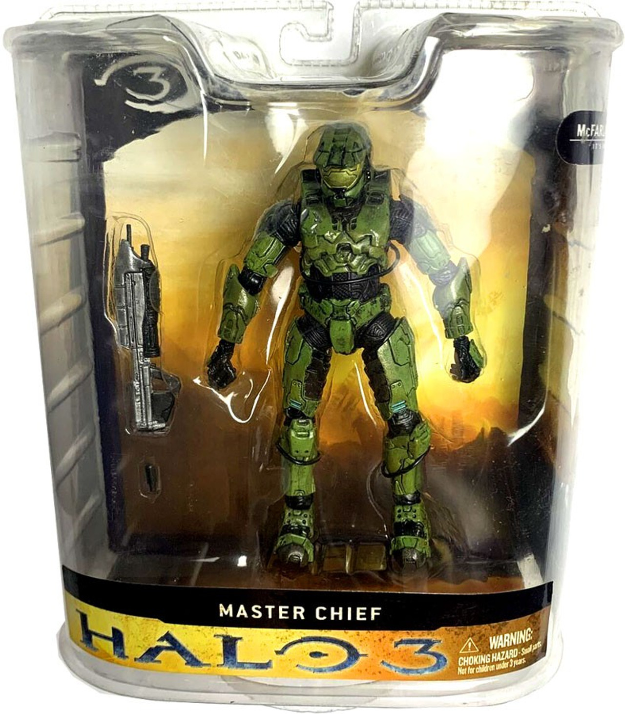 McFarlane Toys Halo 3 Series 1 Master Chief 5 Action Figure Green - ToyWiz