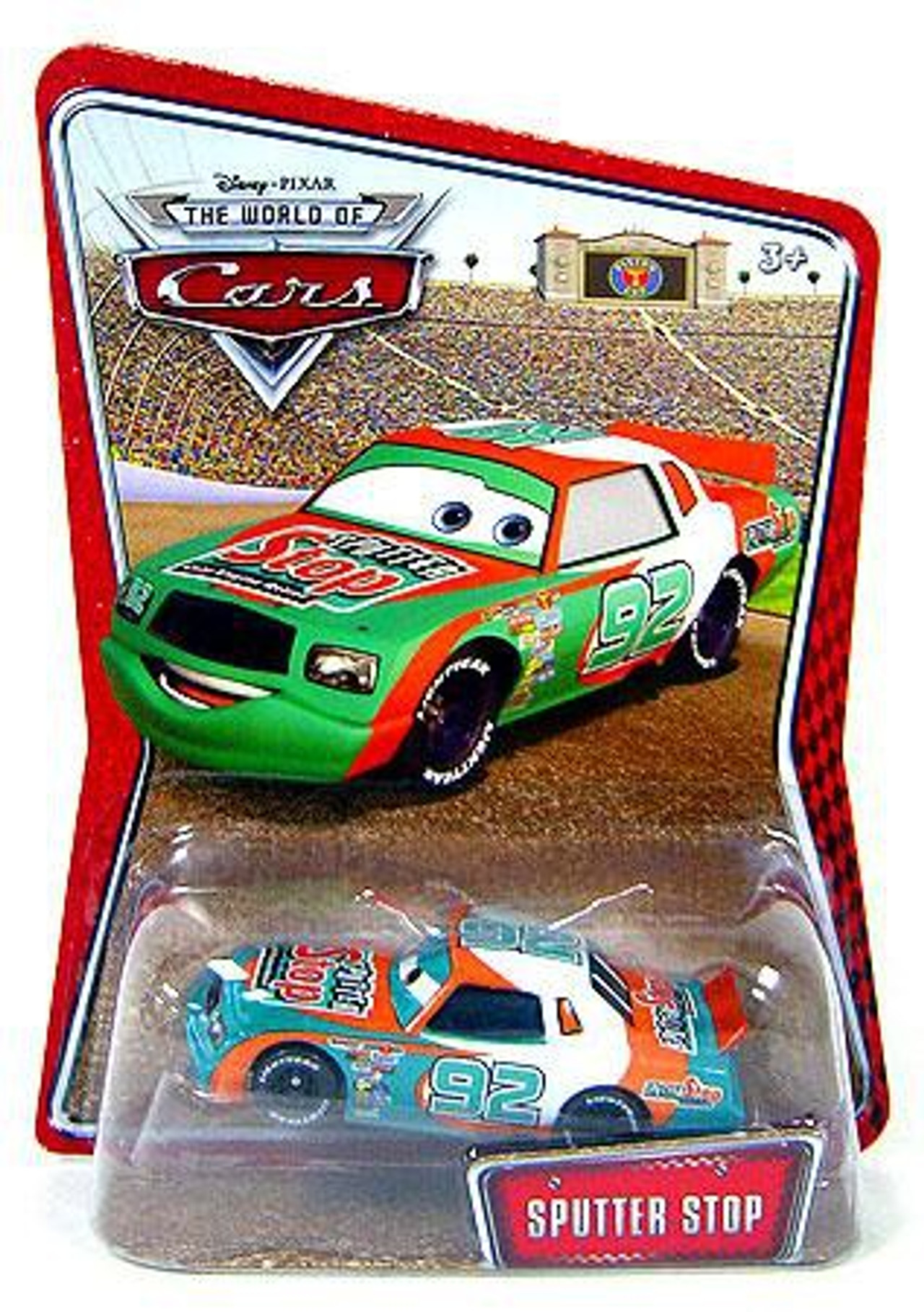 Disney Pixar Cars The World Of Cars Series 1 Sputter Stop Exclusive 155 