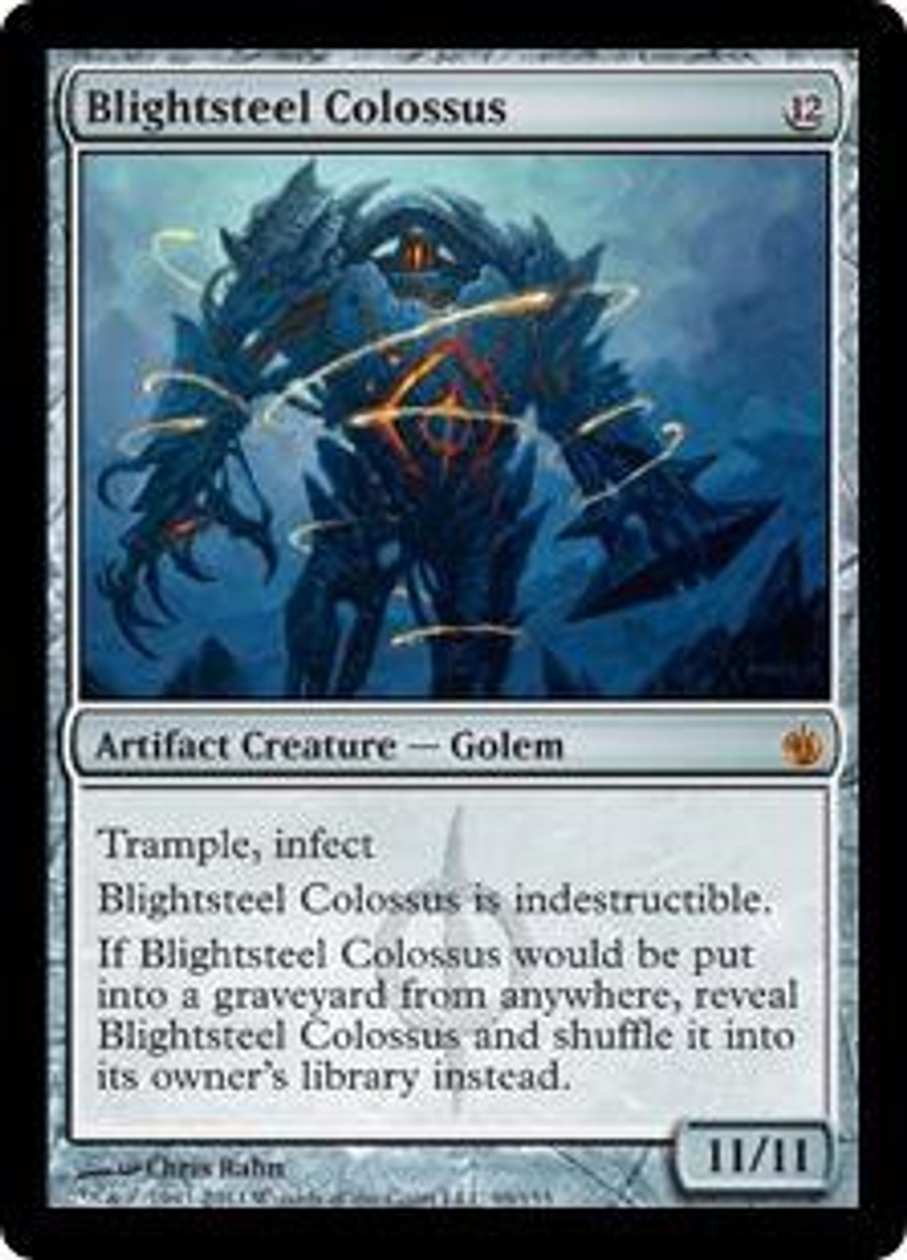 mtg blightsteel colossus