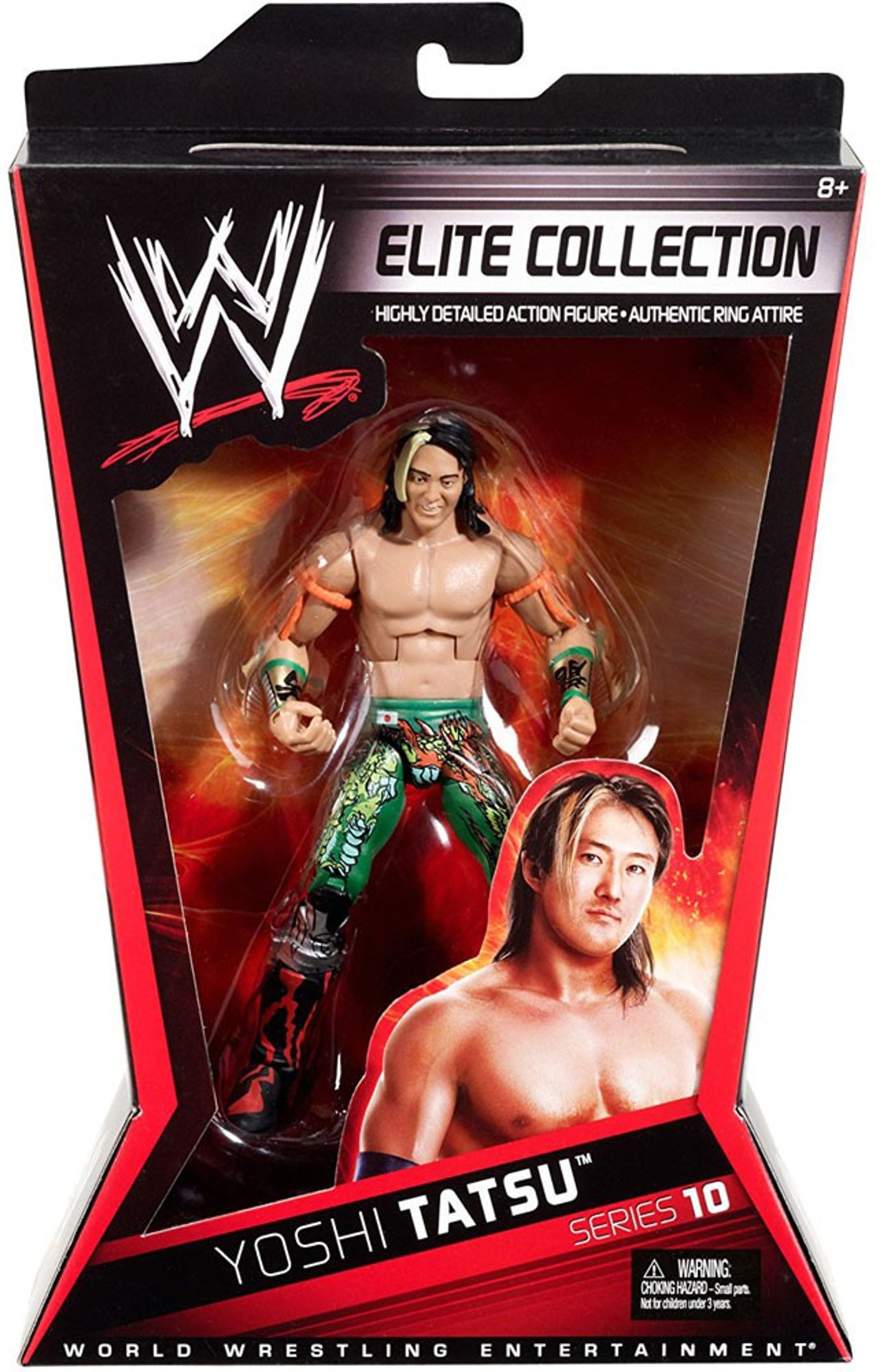 WWE Wrestling Elite Collection Series 10 Yoshi Tatsu Action Figure