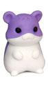 Iwako Purple Hamster Eraser BC Mini ToyWiz