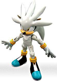 Sonic The Hedgehog Silver Exclusive 3.5 Action Figure Exclusive