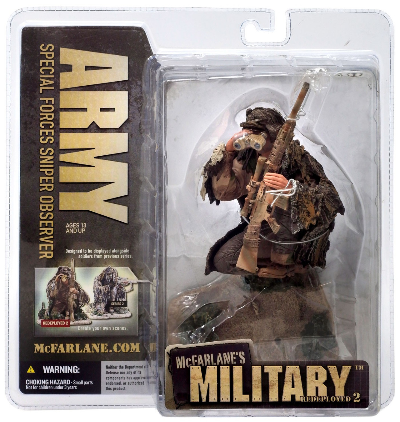 McFarlane Toys Military Redeployed Series 2 Army Special Forces Sniper