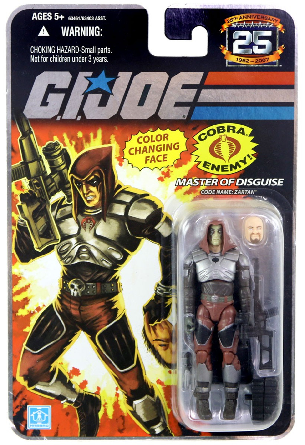 GI Joe 25th Anniversary Wave 3 Zartan 3 75 Action Figure Hasbro Toys   25zartan  18145.1611590403 