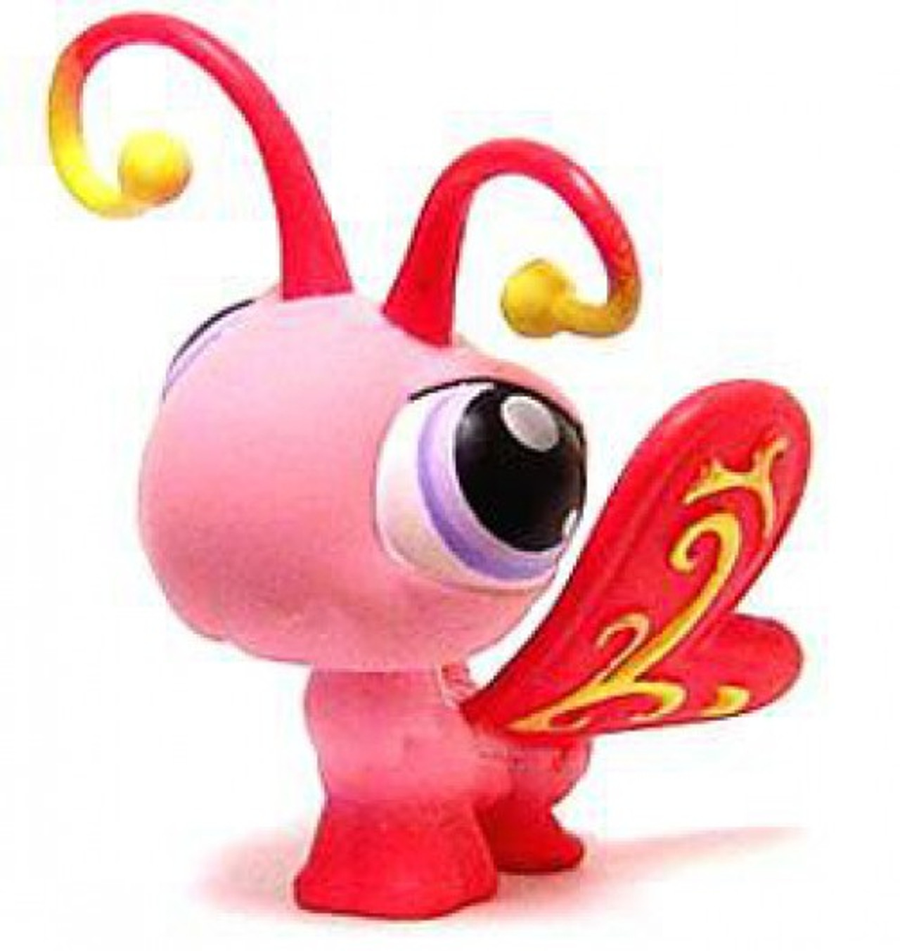 Littlest Pet Shop Butterfly Figure 202 Pink Loose Hasbro Toys ToyWiz