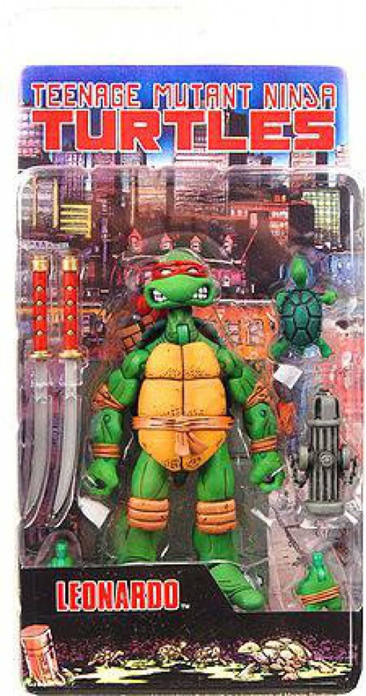 NECA Teenage Mutant Ninja Turtles Mirage Comic Leonardo 5 Action Figure