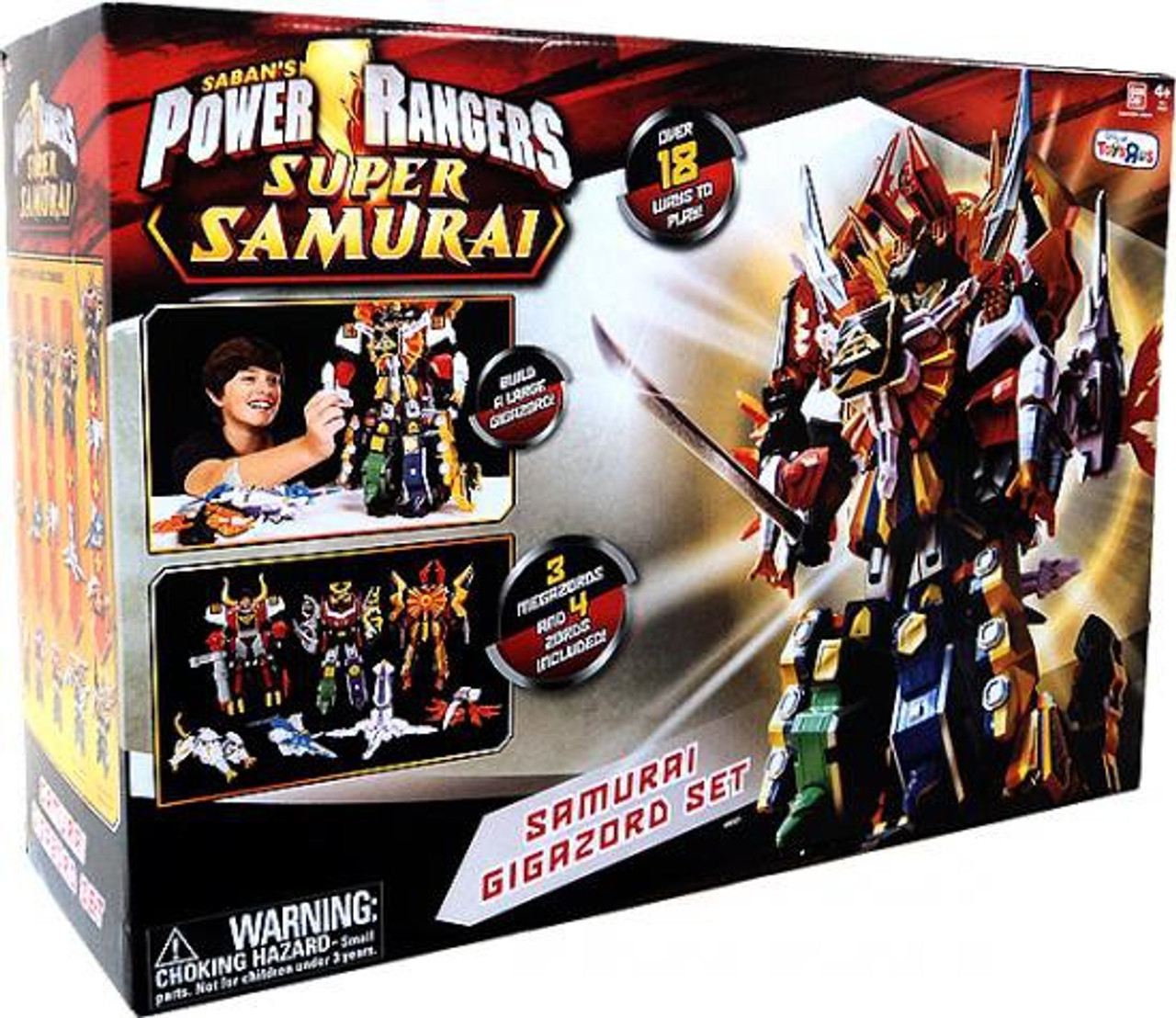 Power Rangers Super Samurai Samurai Gigazord Set Bandai America ToyWiz