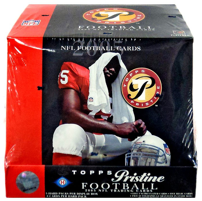 NFL Topps 2005 Topps Pristine Trading Card Hobby Box ToyWiz