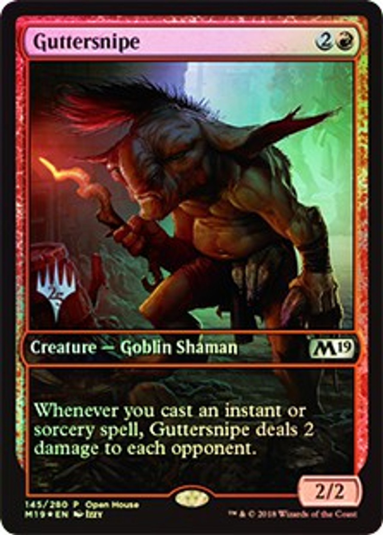 Magic The Gathering Promo Cards Single Card Promo Guttersnipe Magic