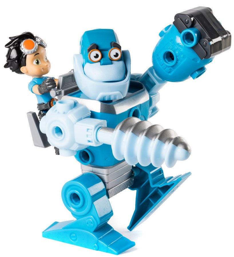 Nickelodeon Rusty Rivets Build Me Rivet System Botarilla Figure Spin