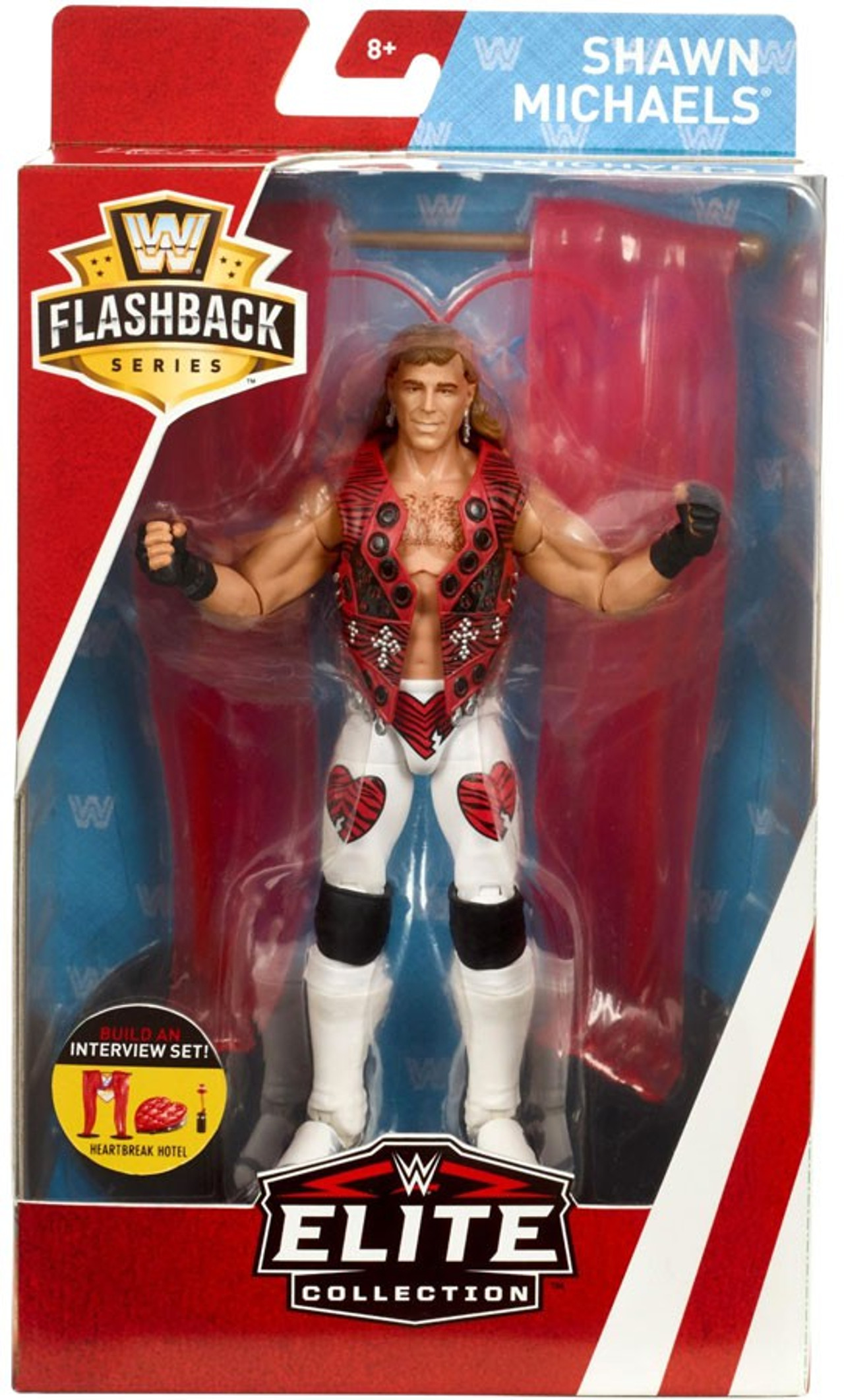 WWE Wrestling Elite Collection Flashback Shawn Michaels Exclusive