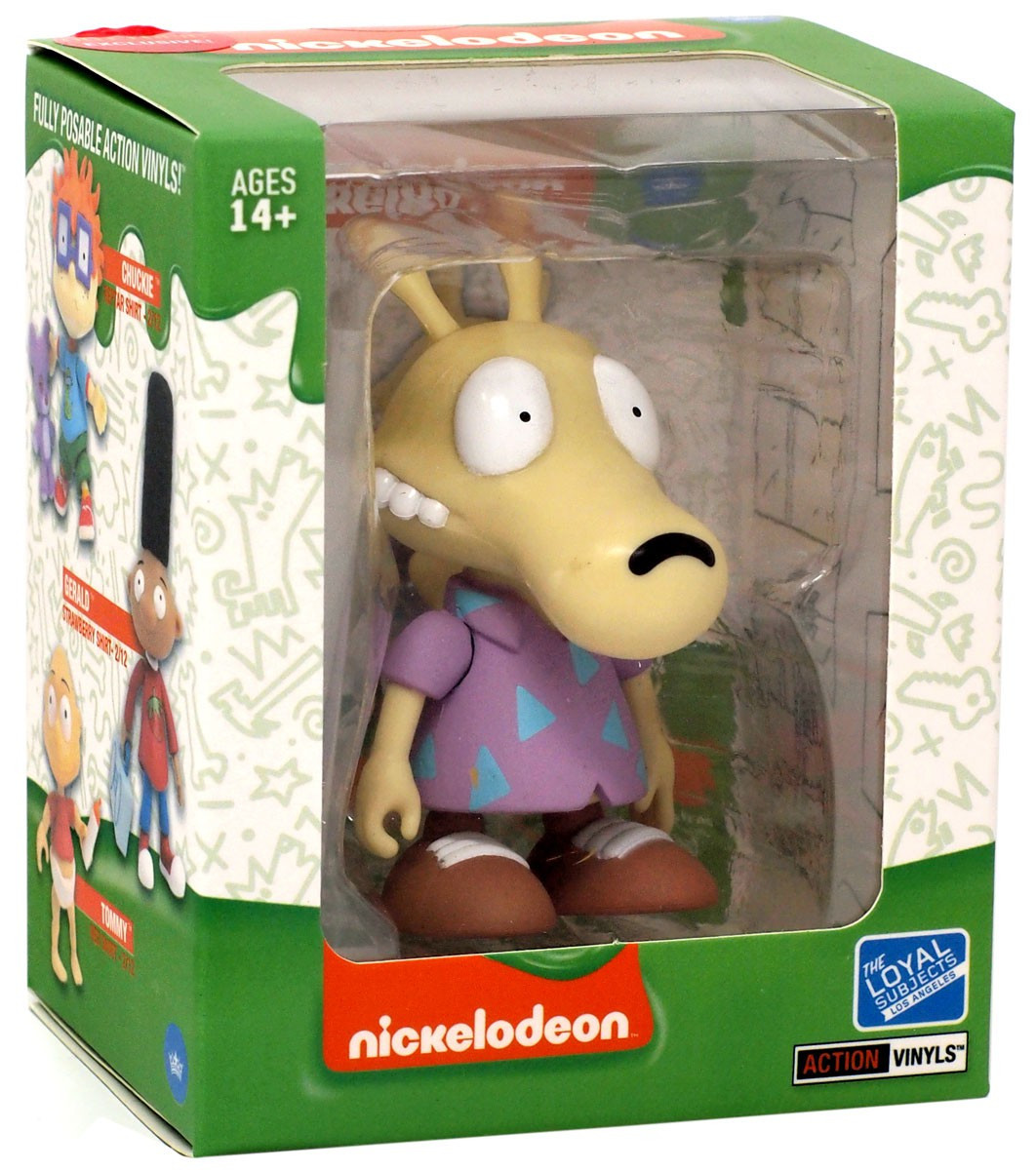 Nickelodeon Rockos Modern Life Action Vinyls Rocko Exclusive Vinyl