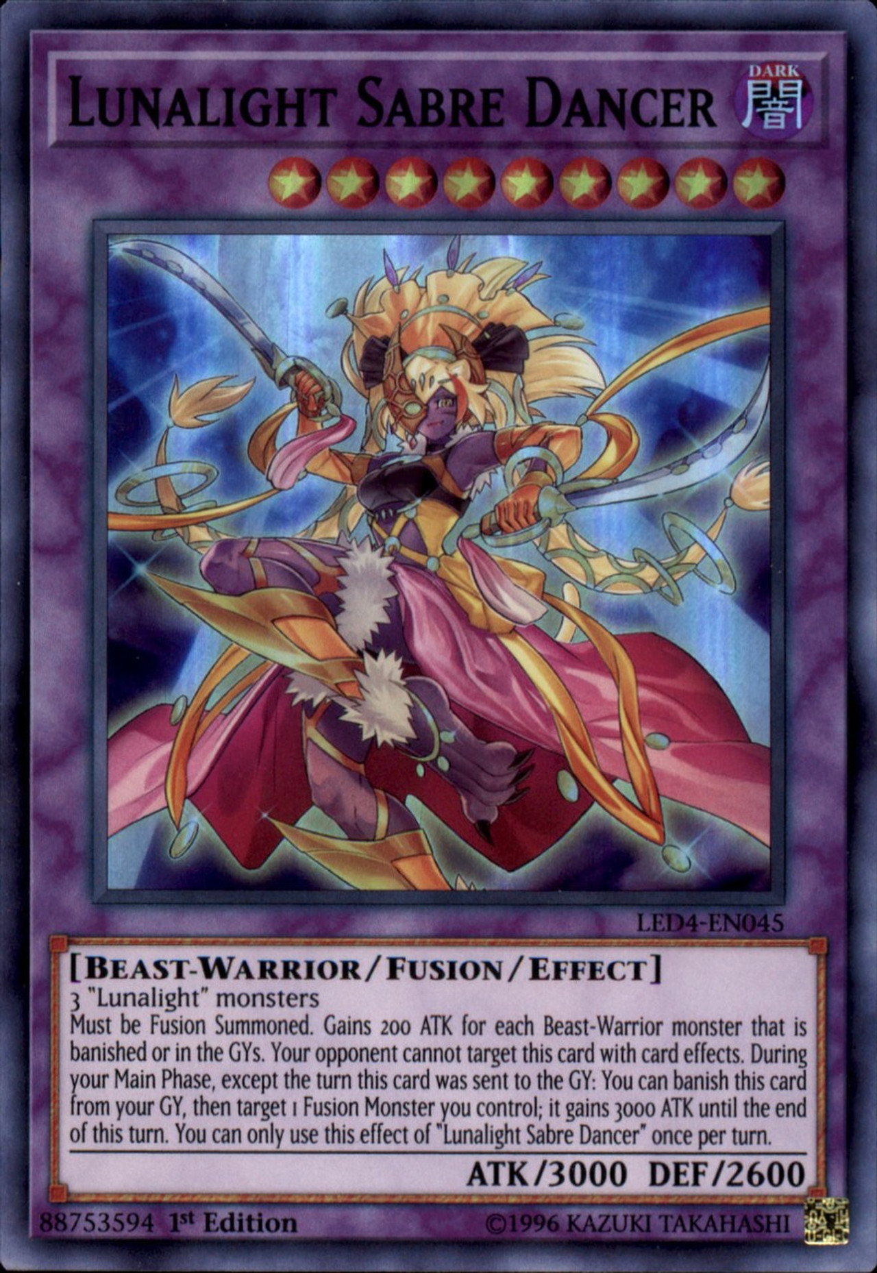 yugioh duelist of the roses card fusion list