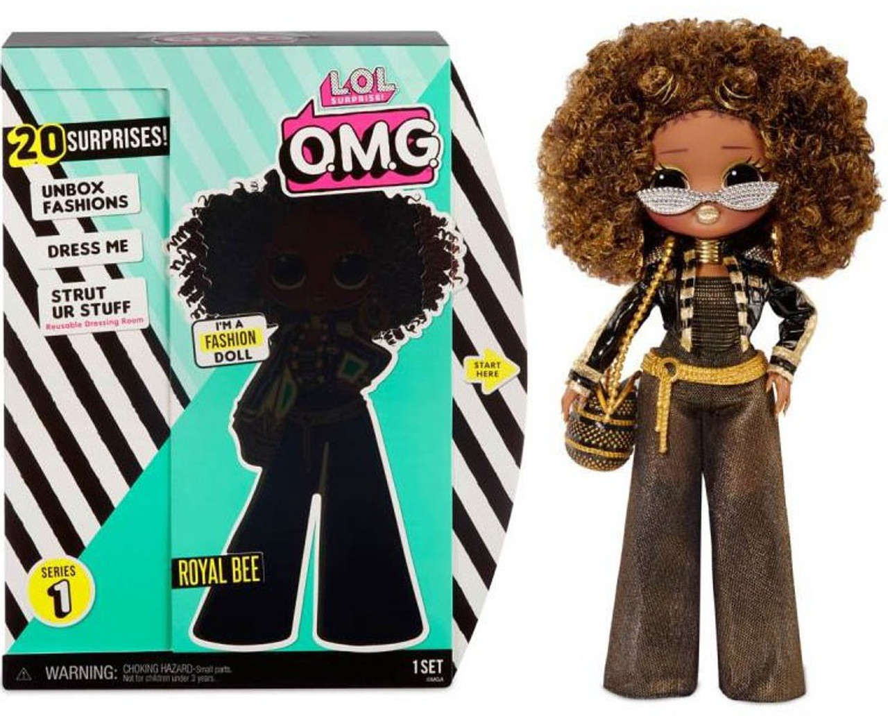 LOL Surprise OMG Series 1 Royal Bee Fashion Doll MGA Entertainment - ToyWiz