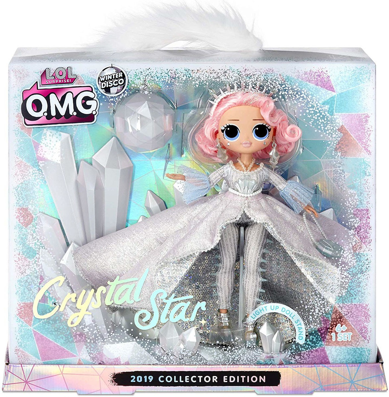 Lol Surprise Winter Disco 2019 Omg Collector Edition Crystal Star Fashion Doll Mga Entertainment