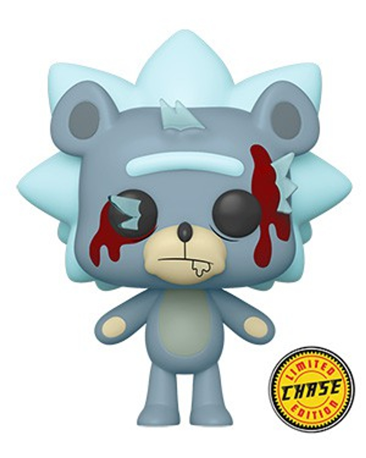 Funko Rick Morty Pop Animation Teddy Rick Vinyl Figure 662 Bloodied, Chase Version ToyWiz Funko Rick Morty Pop Animation Teddy Rick Vinyl Figure 662 Bloodied, Chase Version ToyWiz