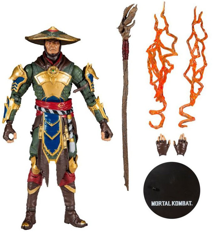 McFarlane Toys Mortal Kombat 11 Series 2 Raiden 7 Action Figure ToyWiz