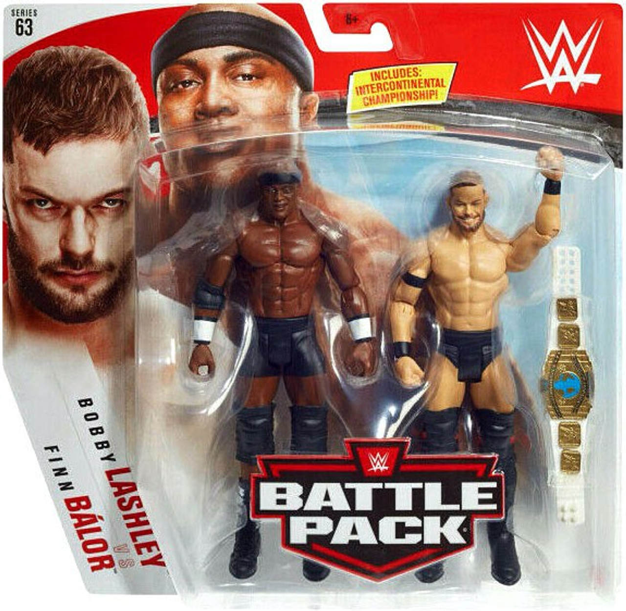 WWE Wrestling Battle Pack Series 63 Finn Balor Bobby Lashley 6 Action ...