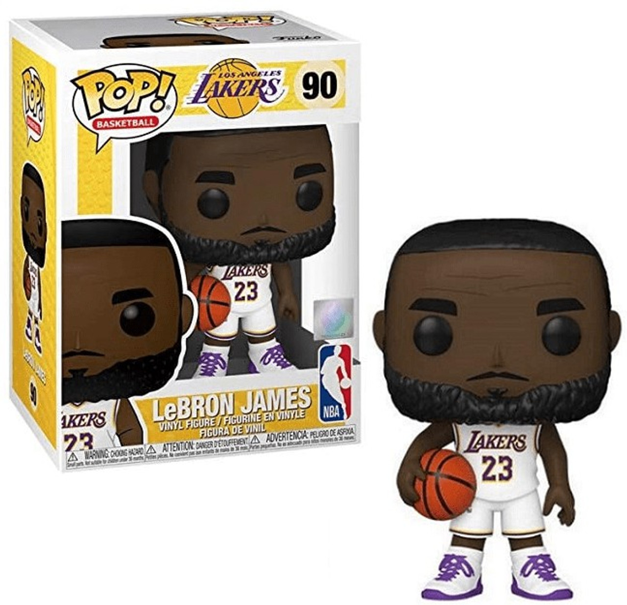 Funko NBA LA Lakers POP Sports Basketball LeBron James Vinyl Figure 90 ...