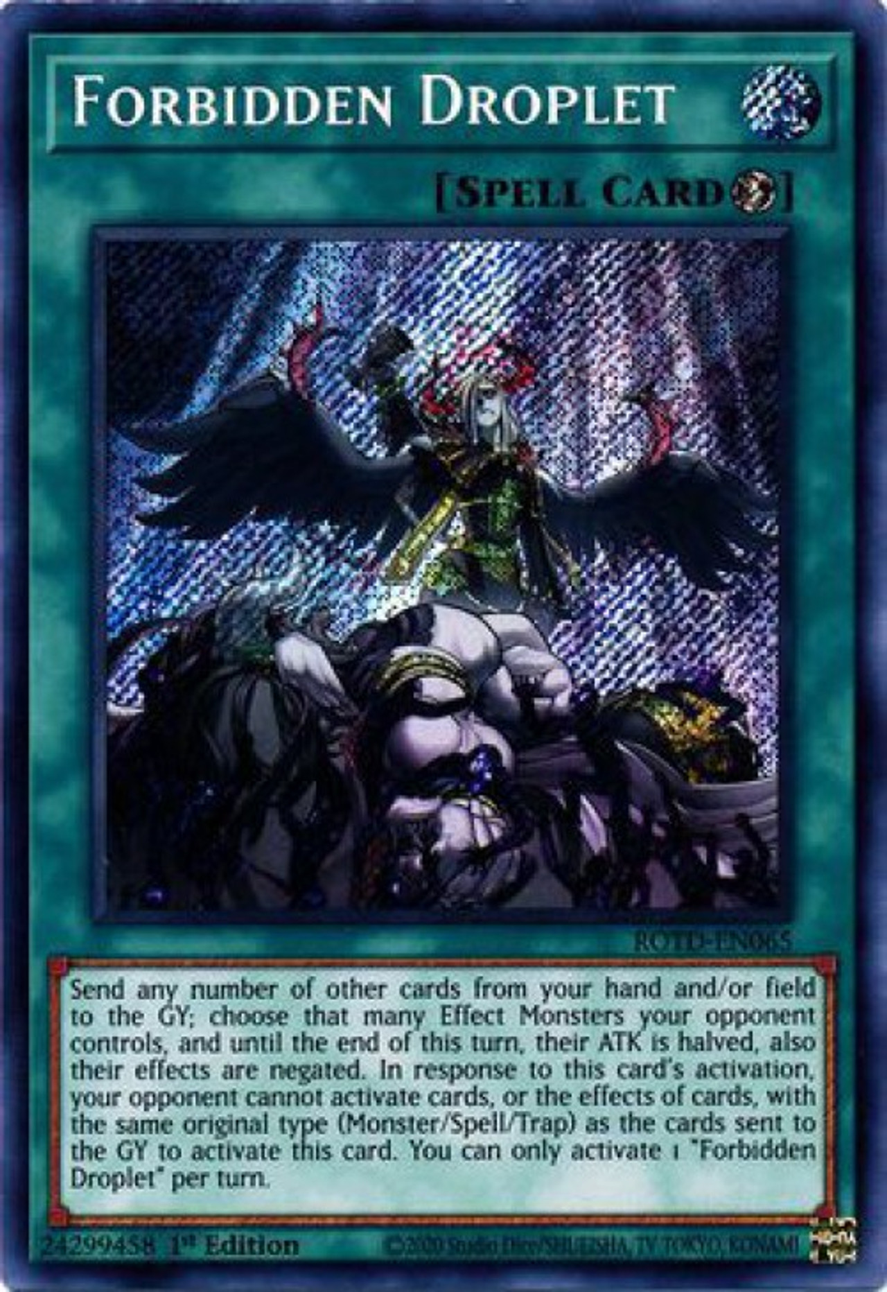 a forbidden game held in hand yugioh