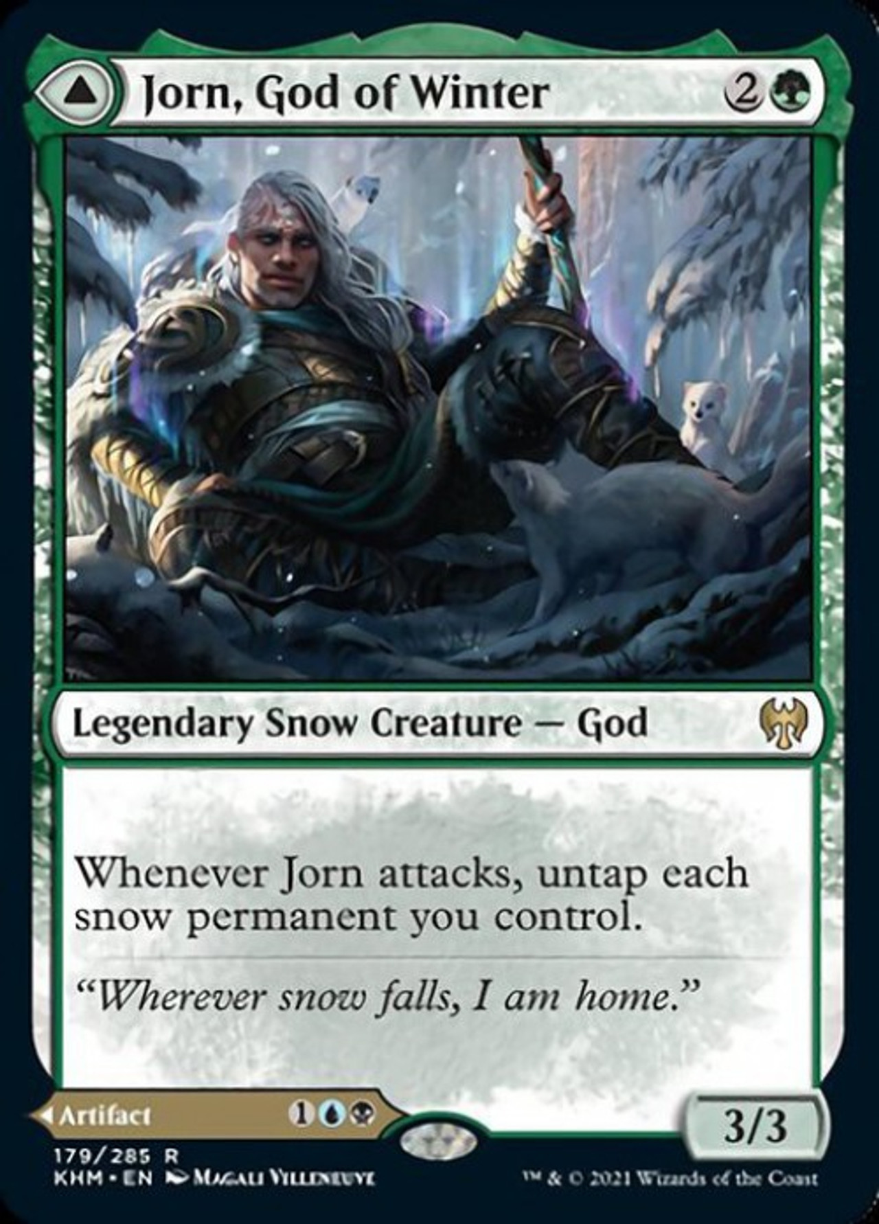 Magic The Gathering Kaldheim Single Card Rare Jorn, God of Winter