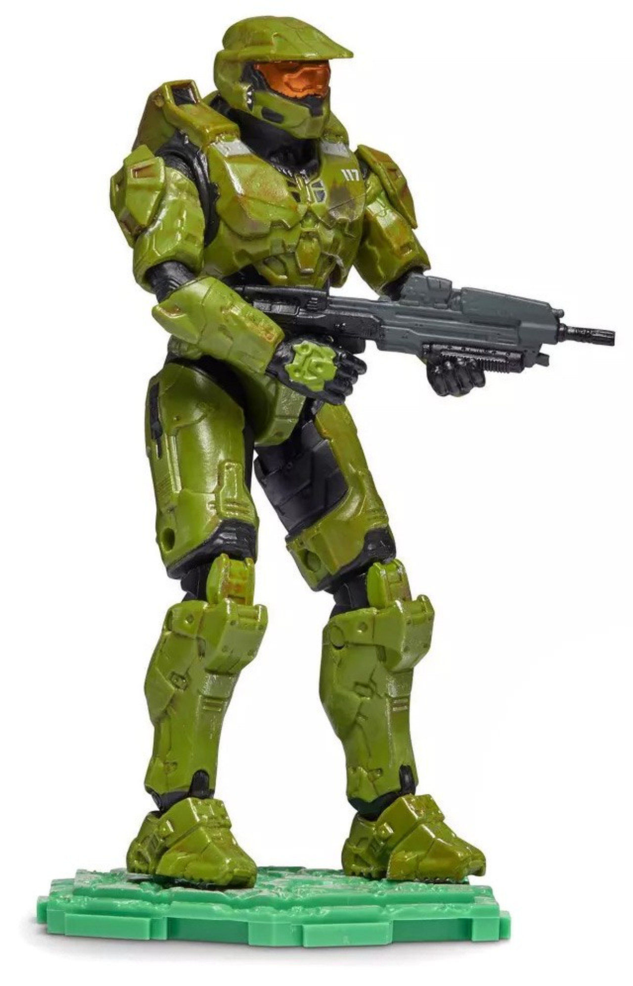 Halo Master Chief 6 Action Figure with Assault Rifle, 6 Wicked Cool ...
