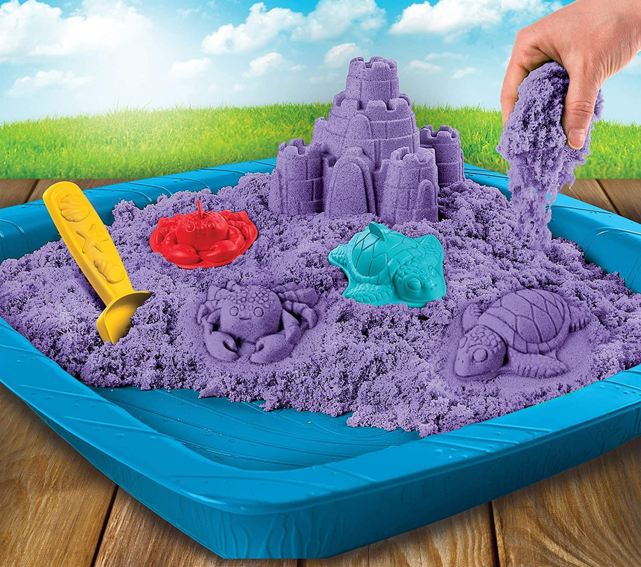 Sand PURPLE Sandbox Set Spin Master ToyWiz