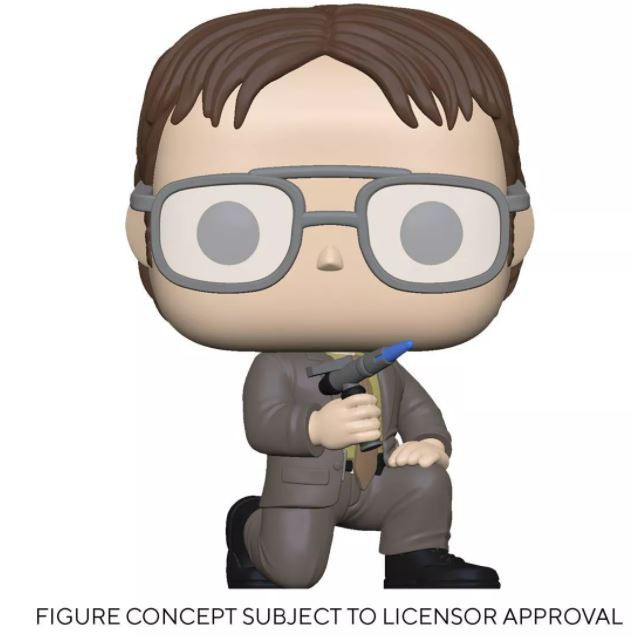 Funko The Office POP TV Dwight Schrute Exclusive Vinyl Figure with Blow