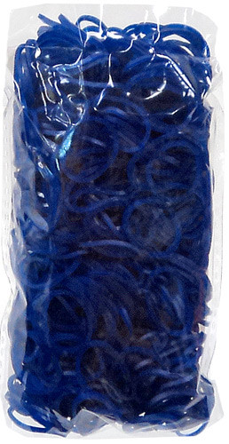 Rainbow Loom Jelly Navy Blue Rubber Bands Refill Pack RL3 600 Count Twistz Bandz ToyWiz