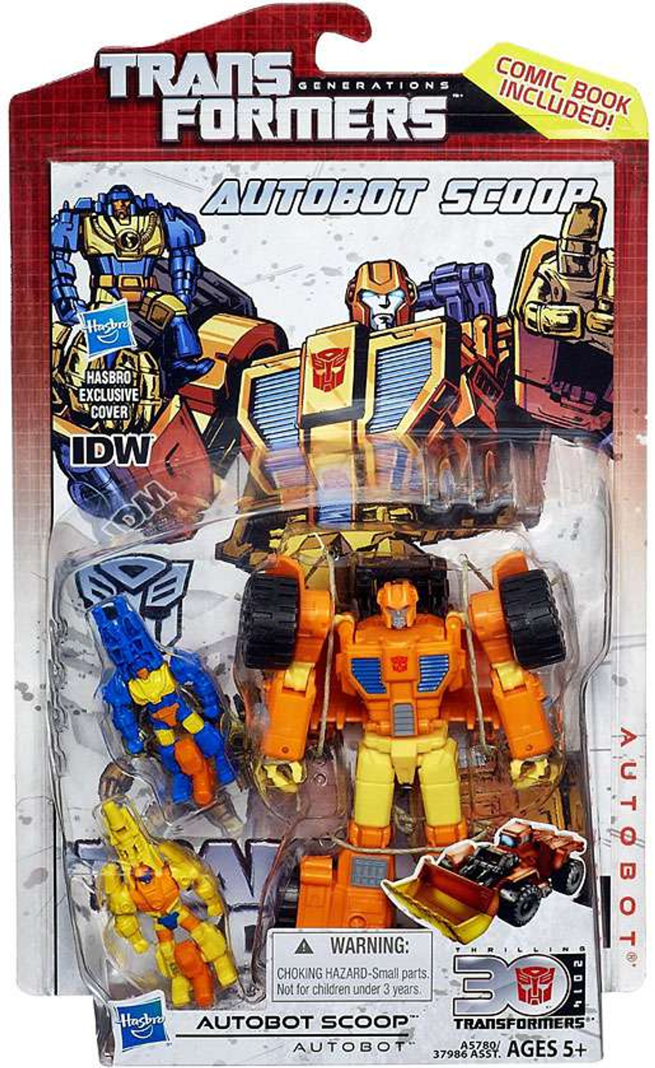 Transformers Generations 30th Anniversary Deluxe IDW Autobot Scoop