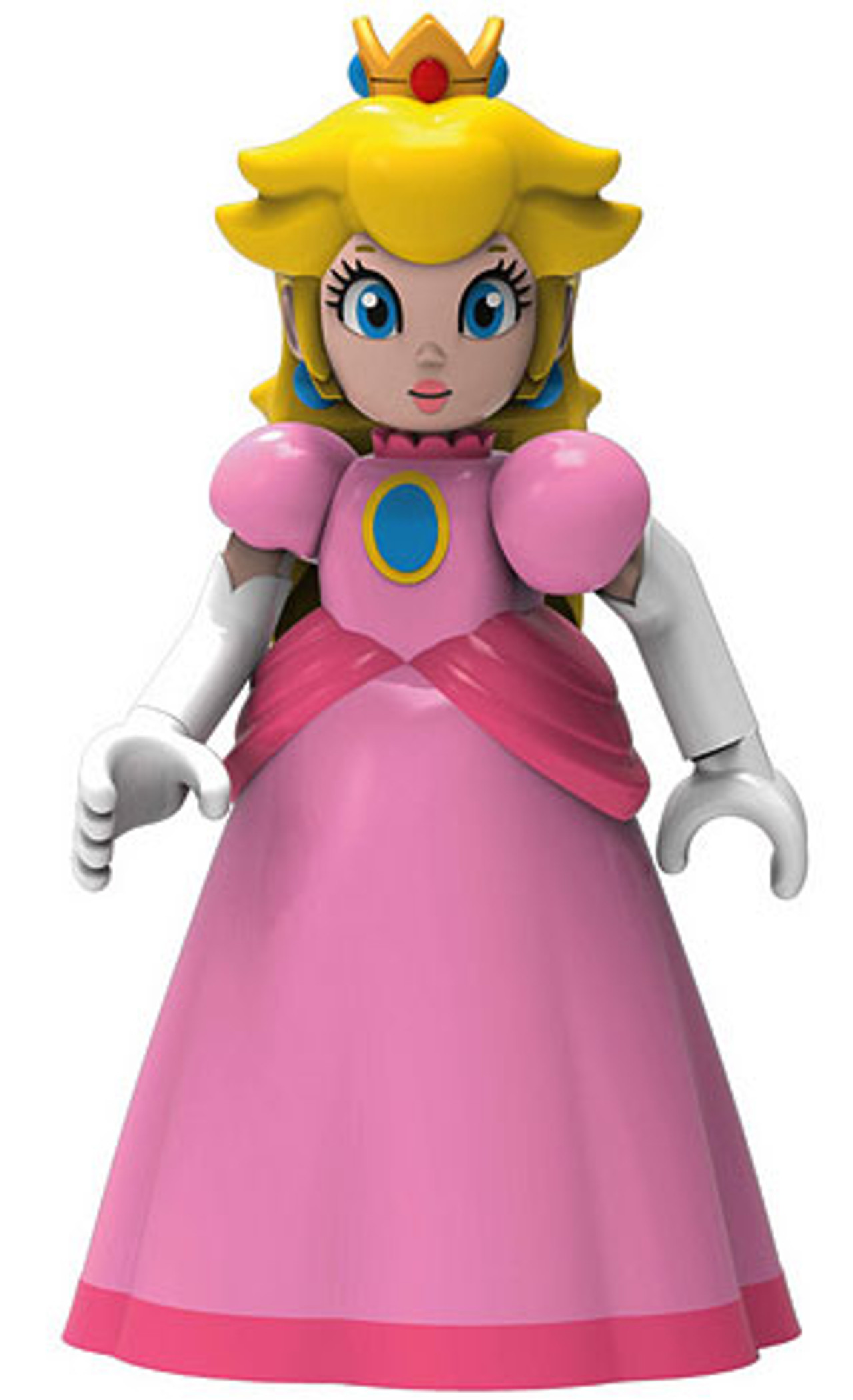 Knex Super Mario Princess Peach 2 Minifigure Pink Dress Loose Toywiz