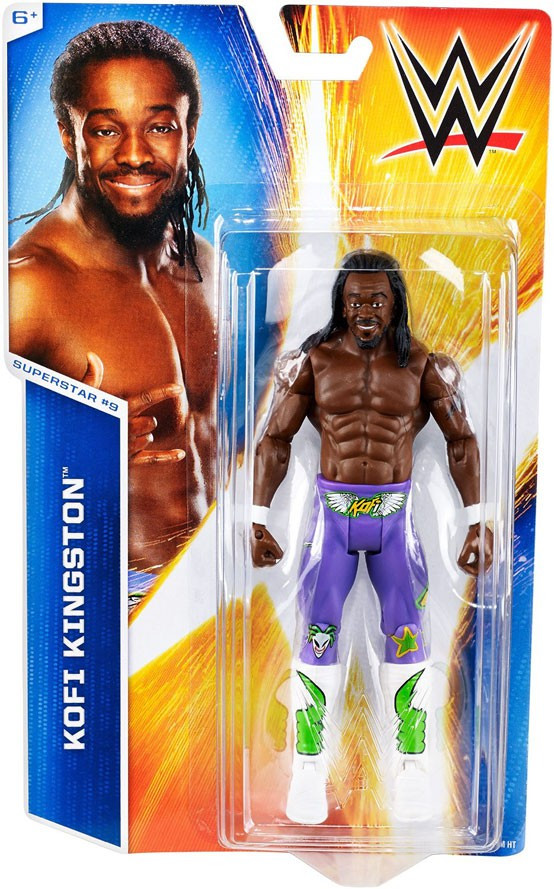 WWE Wrestling Series 46 Kofi Kingston Action Figure 9 Mattel Toys ToyWiz