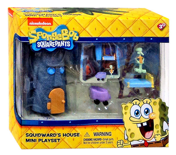 Spongebob Squarepants Squidwards House Mini Playset Just Play ToyWiz
