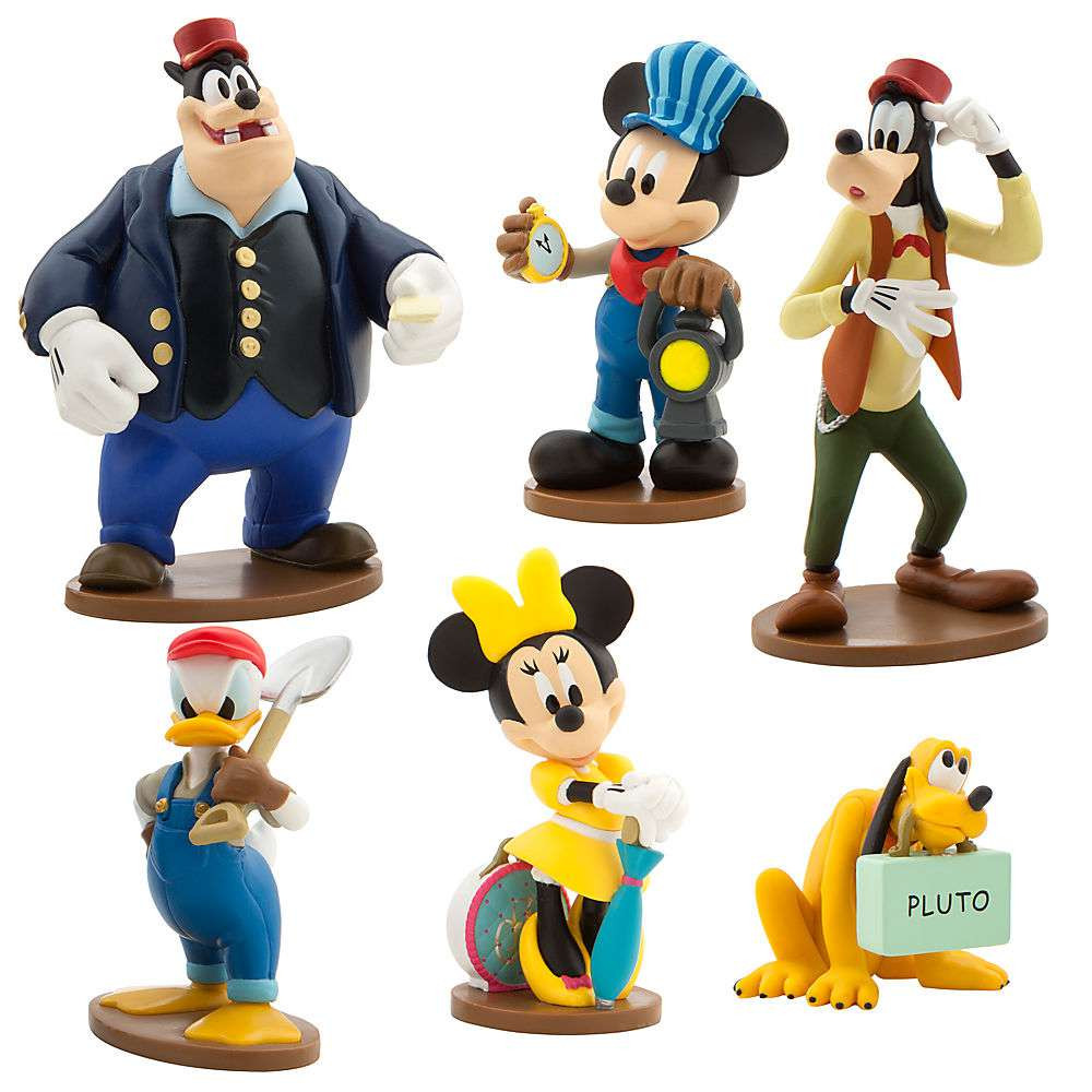 Disney Mickey Mouse Mickey Mouse Clubhouse Train Exclusive Figurine