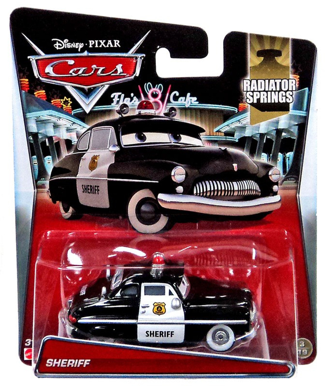 cars sheriff diecast