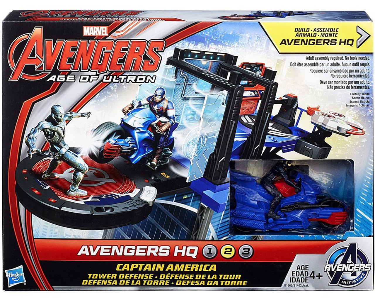 avengers tower playset