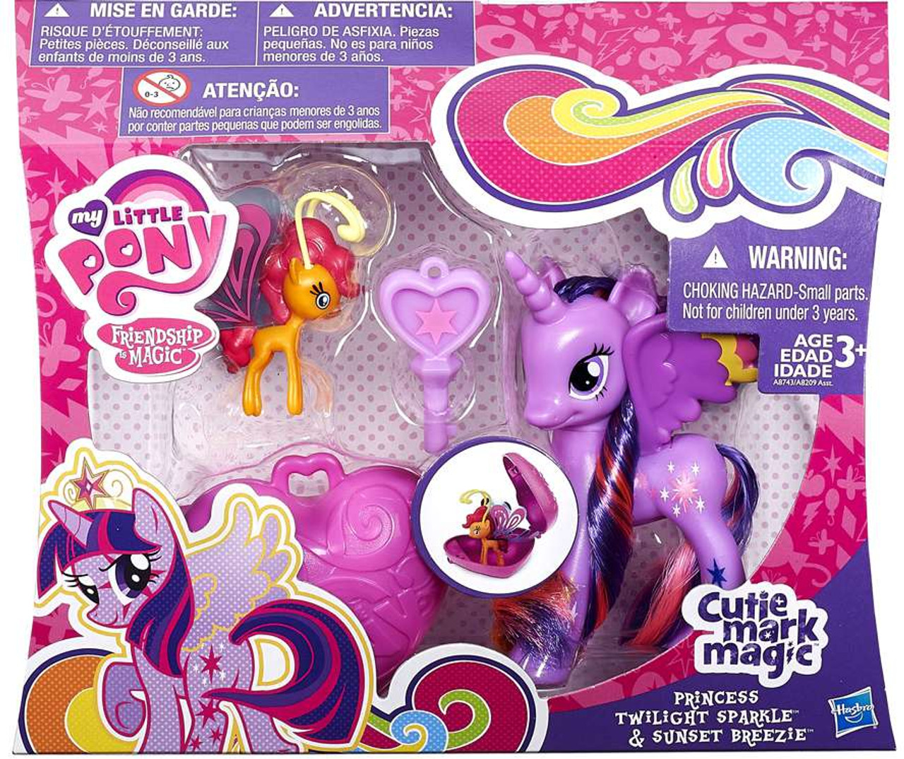 My Little Pony Friendship Is Magic Cutie Mark Magic Princess Twilight Sparkle Sunset Breezie Figure 2 Pack Hasbro Toys Toywiz - how to get a cutie mark on my little pony 3d roleplay is magic roblox