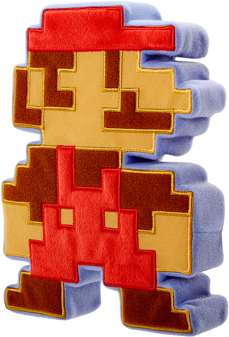 Super Mario 8 Bit Mario Plush