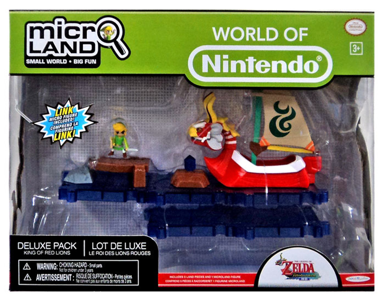 World Of Nintendo Super Mario Bros U Micro Land King Of Red Lions Deluxe Playset Jakks Pacific Toywiz